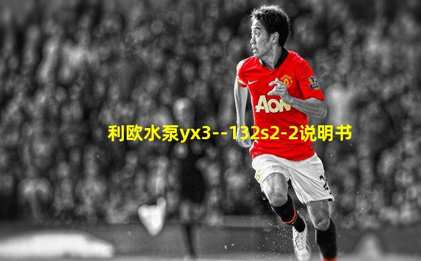 利欧水泵yx3--132s2-2说明书