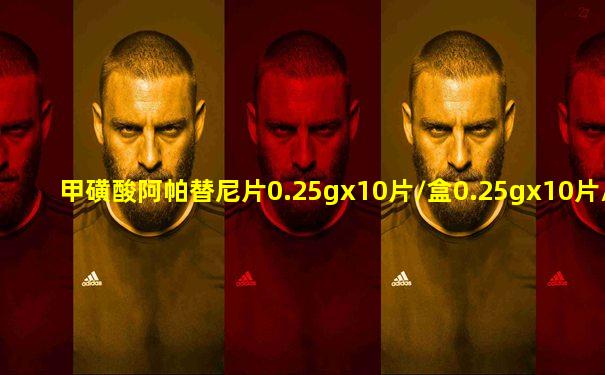 甲磺酸阿帕替尼片0.25gx10片/盒0.25gx10片/盒