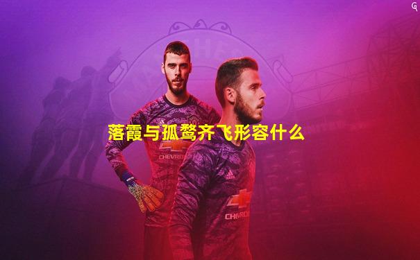 落霞与孤鹜齐飞形容什么